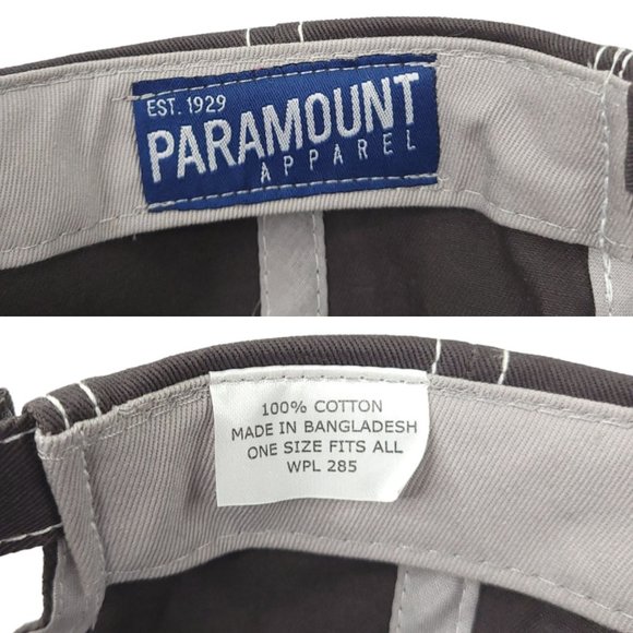 Extru Tech Strapback Cap Embroidered Patch Logo Trucker Baseball Hat Gray - Picture 12 of 12